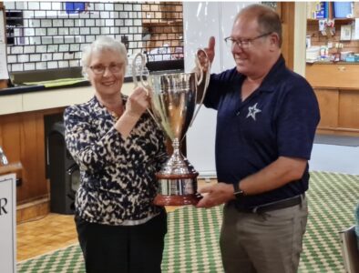 Mixed Pairs Champions, Lyn and Tim